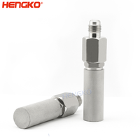 HENGKO Sparger de haute qualité 0,5/2/5 microns |   Pierre de carbonatation et d'aération multi-précision pour la bière, les aquariums et le traitement de l'eau