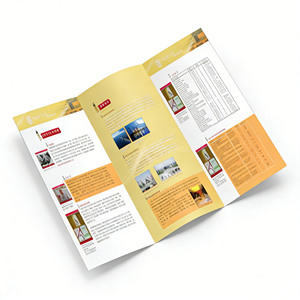 Impression offset personnalisable pour brochure pliée, dépliant, <span class=keywords><strong>livret</strong></span> avec papier d'art - Impression de livres sur mesure - Product Image 2