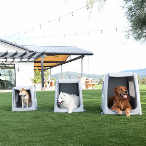 कार में आउटिंग और कैंपिंग और यात्रा करने वाले कुत्ते के लिए 2026 नया उत्पाद इंफ्लेटेबल पोर्टेबल तह वाहक - Product Image 6