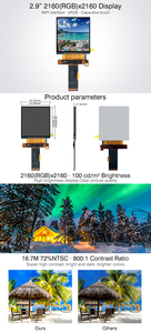 Nhà Máy Cung Cấp Màn Hình <span class=keywords><strong>Lcd</strong></span> <span class=keywords><strong>Tft</strong></span> Ips 2.9 Inch Mô-đun <span class=keywords><strong>Lcd</strong></span> Vuông 2160X2160 MIPI Với Bảng Mạch PCB HD-MI Màn Hình <span class=keywords><strong>Lcd</strong></span> Nhỏ Cho VR HDM - Product Image 6