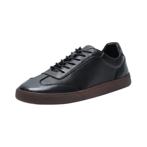 Chaussures plates pour hommes, à lacets, polyvalentes, classiques, couleurs assorties, qualité supérieure, fabriquées à la main, chaussures décontractées pour hommes - Product Image 1