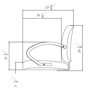 Sillas <span class=keywords><strong>de</strong></span> Estilismo ORLEY Económicas, Silla Negra Toronto Moderna y Espaciosa <span class=keywords><strong>de</strong></span> Madera, Silla Negra para Salón <span class=keywords><strong>de</strong></span> Belleza - Product Image 2