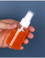 Vente en gros de flacons vaporisateurs de parfum PET pour lotion 30ml 500ml brume transparente eau tonifiante différentes tailles pour emballage de lotion
