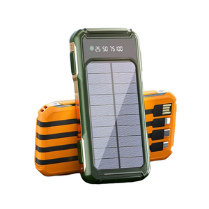 10000mAh điện thoại sạ<span class=keywords><strong>c</strong></span> năng lượng mặt trời Powerbank <span class=keywords><strong>c</strong></span>ông suất cao Du Lịch Ngoài Trời Sạ<span class=keywords><strong>c</strong></span> nhanh 20000 ngân hàng điện xách tay cho Apple - Product Image 1