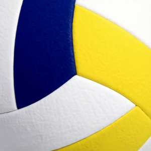 Ballon de volley-ball personnalisé avec logo, taille 5, bleu royal et jaune, toucher doux, entraînement, extérieur, intérieur, plage, match, qualité supérieure, emballage OEM - Product Image 3