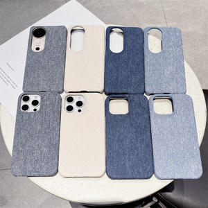 Advanced Retro Style Denim Pattern Suitable for iPhone 17 Promax Phone case Cover 16 15 Pro Electroplating Large Hole Fashion - Product Image 6