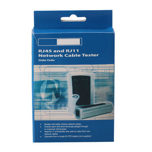 Küresel sıcak satış çin tedarikçisi toptan fiyat Cat3 <span class=keywords><strong>Cat5e</strong></span> <span class=keywords><strong>Cat6</strong></span> ağ RJ11/RJ45 Lan kablo test cihazı - Product Image 6