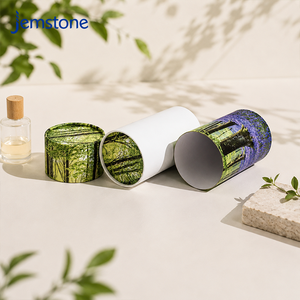 Custom Eco-Friendly Biodegradable Moisture-proof Outer Coating Urn Cylinder <b>Container</b> Recyclable Cardboard Scattering Tube - Product Image 4