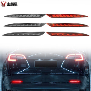 Luces traseras LED para modificación del parachoques trasero del Tesla Model 3 2019-2022 - Product Image 1