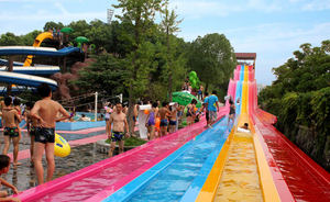 <span class=keywords><strong>Toboggan</strong></span> aquatique pour enfants, design multicolores personnalisé pour l'école en plein air, <span class=keywords><strong>toboggan</strong></span> aquatique adapté aux enfants - Product Image 3