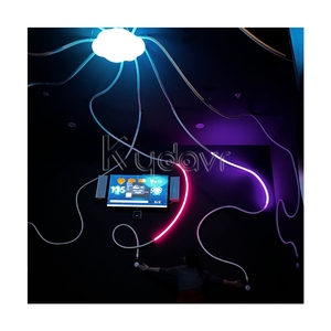 Kydavr lumière LED bouton poussoir jeu interactif courant électrique foudre Sports d'intérieur et divertissement équipement d'amusement - Product Image 2