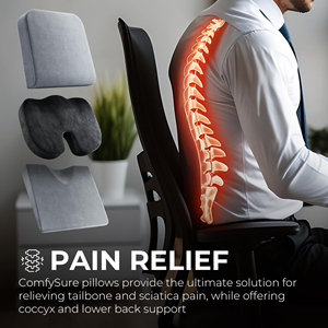 <span class=keywords><strong>Coussin</strong></span> <span class=keywords><strong>de</strong></span> siège <span class=keywords><strong>ergonomique</strong></span> en mousse HIPS, <span class=keywords><strong>forme</strong></span> <span class=keywords><strong>de</strong></span> coin, pour une meilleure posture, mousse <span class=keywords><strong>à</strong></span> <span class=keywords><strong>mémoire</strong></span> <span class=keywords><strong>de</strong></span> <span class=keywords><strong>forme</strong></span>, soulagement <span class=keywords><strong>de</strong></span> la douleur du coccyx, pour la conduite - Product Image 4
