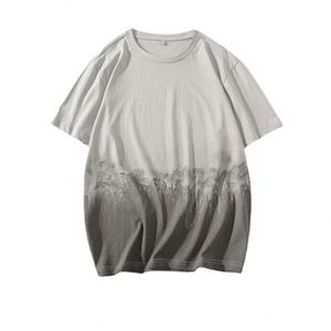 T-shirt stile urbano da uomo di moda Streetwear dei pesi massimi - Product Image 2