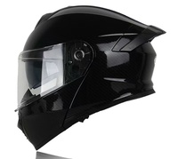 Casque de moto modulaire à visière double rabattable, personnalisable en gros, OEM/ODM