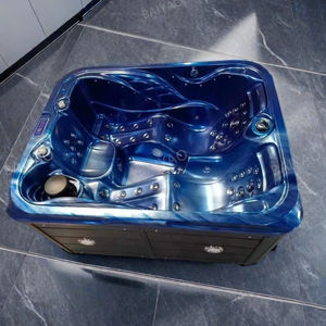 Baignoire de spa extérieure moderne et luxueuse en acrylique à prix abordable avec massage par jets d'eau, 20 jets, <span class=keywords><strong>rectangulaire</strong></span>, autoportante, pour 3 personnes - Product Image 6