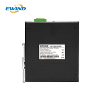 Switch PoE industriel géré L2+ 8 ports Gigabit PoE, 2 ports RJ45 Uplink, 4 ports SFP fibre, montage sur rail DIN, IP40, switch Ethernet