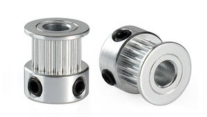 3M Riemenscheibe 24/25/26/28 Zähne 4-17/5*2,3 Bohrung 6mm Innen Zahnriemenscheibe Synchronrad - Product Image 2