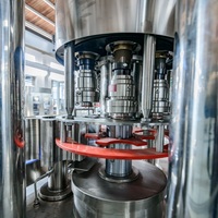 Solution à guichet unique de petite bouteille en verre Soda Energy Boisson gazeuse Remplissage Ligne de production de machine d'embouteillage