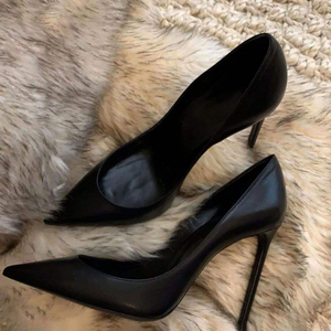 Pointed Toe Heeled Sandals Party Dress Women's Shoes Elegant Thin High Heels Office <b>Pumps</b> <b>Black</b> fashion Sexy Heeled Sandals - Product Image 1