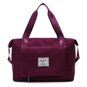 Large Capacity Folding <b>Travel</b> Bags Waterproof <b>Tote</b> Handbag <b>Travel</b> Duffle Bags Multifunctional Women <b>Travel</b> Yoga Bags - Product Image 2
