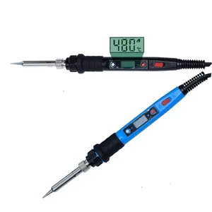 Upgrade 80W Soldering Iron LED Digital Display Adjustment And Repair 110V Electric Solder Iron 220V Portable Tin Welding Tools