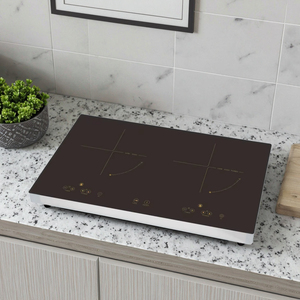 Table de cuisson à induction haute puissance 2200W+2300W, encastrable, double plaque vitrocéramique, appareils de cuisine, cuisinière infrarouge électrique - Product Image 5