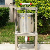 Ensemble d'outils d'apiculture domestique, équipement de traitement du miel à fonctionnement manuel, presse à miel