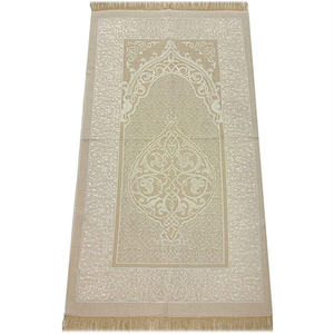 Tapis musulman pliable en relief, tapis de prière, avec dossier et tapis de poche, offre spéciale - Product Image 4