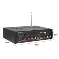 Kinter-007 ses amplifikatörleri 90-240V BT Premium yüksek güç ev amplifikatör