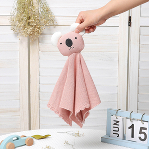 MImixiong nuovo Design coperta per bambini lavorata a maglia Cute <span class=keywords><strong>Koala</strong></span> <span class=keywords><strong>Baby</strong></span> Sleeping Toy asciugamano lenitivo Super Soft <span class=keywords><strong>Baby</strong></span> Comforter Toy - Product Image 2