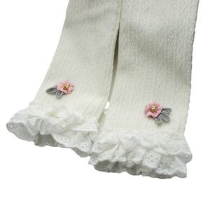 Mallas térmicas para niños de 5 colores de etiqueta privada, pantalones acanalados bonitos y cálidos para niñas pequeñas, mallas para bebés - Product Image 5