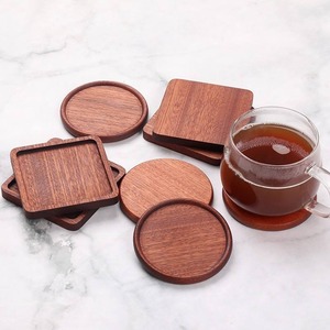 Wholesale Supply Custom Engraved Wooden <b>Drink</b> Coasters for Home Kitchen <b>Bar</b> Decoration Available at Affordable Price - Product Image 4