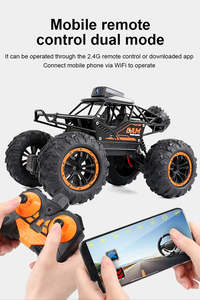 2.4G anti-interferentie 4-kanaals RC-auto voor off-road klimmen - 20P WiFi-camera, APP-telefoonbediening, realtime opname, terreinwagen - Product Image 2