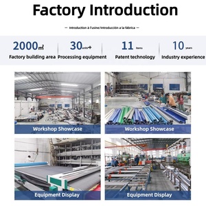 Oem/odm customizzato automatico rullo rotolamento porta contemporanea otturatore verticale griglie cristallo produttore di policarbonato negozi - Product Image 3