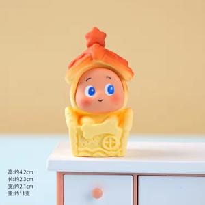 Figura de Estrella de la Suerte en Resina, Adorno Decorativo para Postres, Muñecas de Resina para Decoración - Product Image 4