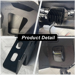 Parachoques Trasero <span class=keywords><strong>Armando</strong></span> Hilux para Revo Rocco Vigo 2005-2025, Accesorios para Auto 4X4, Barra de Parachoques de Acero Hilux Facelift - Product Image 3