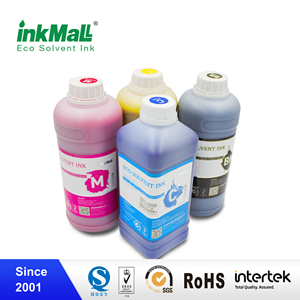 InkMall 넓은 체재 인쇄 기계 dx5 dx7 머리 부피 잉크를 위한 냄새 eco 용해력이 있는 잉크 없음