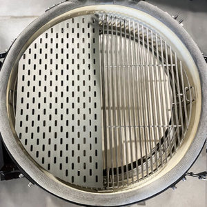 Plaque de calandre en demi-lune, grille de grille perforée pour KAMADO et <span class=keywords><strong>WEBER</strong></span> - Product Image 3
