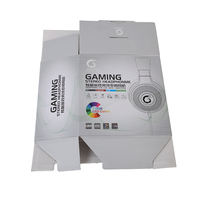 Boîte cadeau pour écouteurs OEM ODM avec insert, boîte d'emballage rigide en papier pour écouteurs sans fil et casques