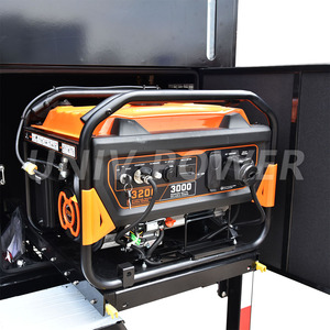 Portable 3 <b>Solar</b> Panels Mobile Surveillance Trailer Unit With CCTV <b>Camera</b> and LED UST-600 CMOS Sensor Surveillance Trailer UST-6 - Product Image 4