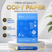 Papier à copier blanc Hanmei 80 g/m² A3, haute luminosité, papier à copier blanc lisse