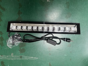 Barre lumineuse LED <span class=keywords><strong>UV</strong></span> violette noire à 36 LED pour fête d'Halloween, peinture phosphorescente, lampe de scène, projecteur mural - Product Image 2
