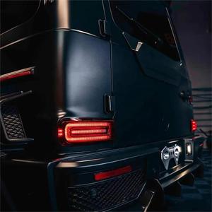 Kits de Carrocería para <span class=keywords><strong>Mercedes</strong></span> Benz Clase G G500/<span class=keywords><strong>G550</strong></span>/W463 2000-2018, Conversión a Estilo W464 B, Parachoques, Faros LED, Luces Traseras, Capó, Guardabarros - Product Image 6