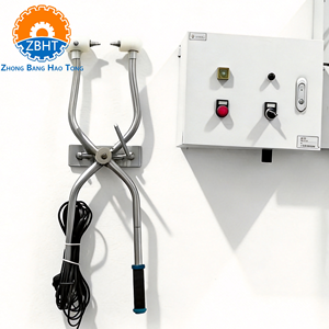 Appareil d'étourdissement électrique manuel industriel pour porcs, équipement d'étourdissement pour <span class=keywords><strong>abattoir</strong></span>, dispositif de choc pour porcs, machinerie d'abattage CE - Product Image 4