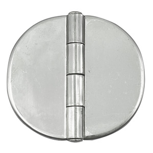 Charnière en acier inoxydable 68x64x2mm, matériel marin rond pour la réparation et le remplacement de bateaux - Product Image 1