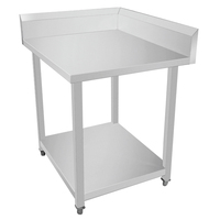 Banc de travail réfrigéré en acier inoxydable, direct usine, pour présentation de produits surgelés dans les restaurants, supermarchés, stands de poisson congelé et hôtels
