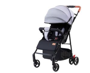 Poussette pour bébé pouvant s'asseoir et s'allonger chariot de poussette portable pliable pour bébé et enfants <span class=keywords><strong>voiture</strong></span> parapluie haute vue - Product Image 1