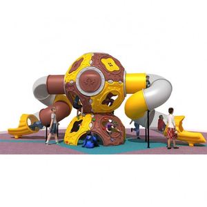 China Supplier Custom Funny Colorful Children Outdoor Playground Climbing Equipment With <b>Slide</b> Kids School - Product Image 6
