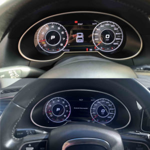 หน้าจอแสดงผลดิจิตอลขนาด 12.3 นิ้วสำหรับรถยนต์ ชุดหน้าปัด LCD แบบ Virtual Cockpit อัพเกรดสำหรับ Audi Q5 8R ปี 2008-2013 - Product Image 4