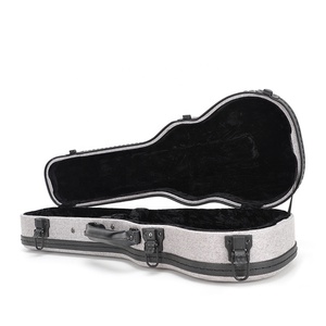 Usine Best Seller Arch Top Petite Guitare En Bois 24 Pouces Baryton Ukulélé Hard Shell Case instruments sacs et étuis - Product Image 3